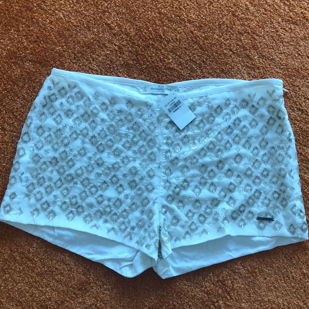 Abercrombie & Fitch Sexy Embellished Shorts NWT